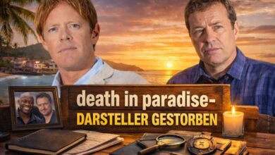 death in paradise-darsteller gestorben