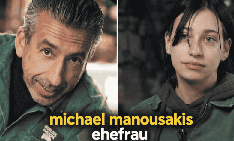 michael manousakis ehefrau