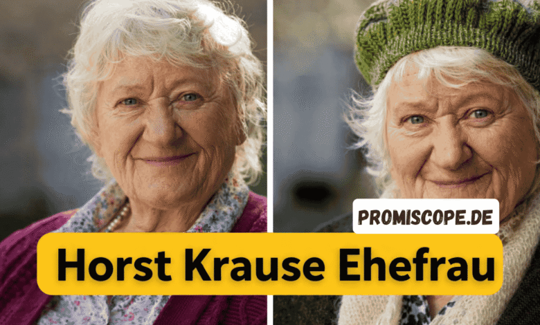 horst krause ehefrau