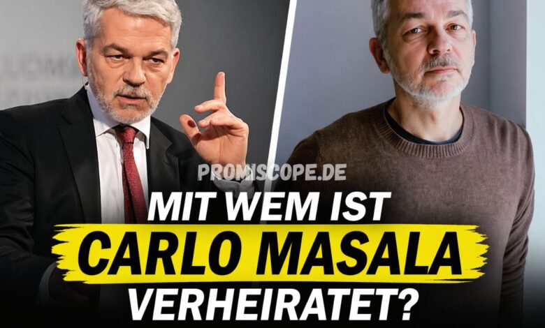 mit wem ist carlo masala verheiratet