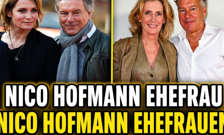 nico hofmann ehefrau