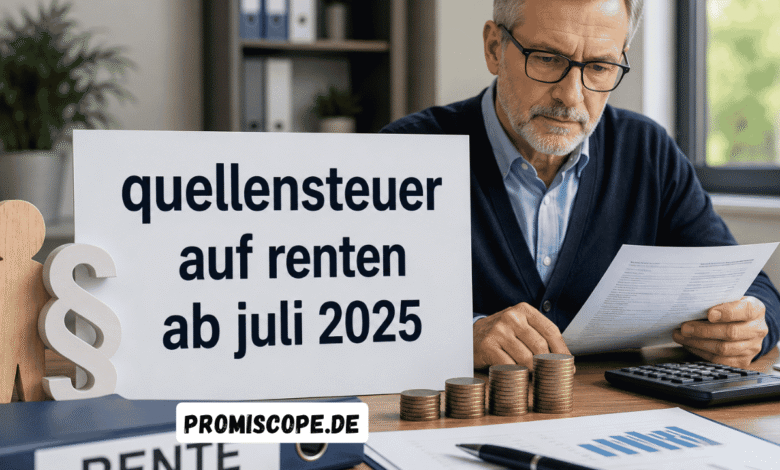quellensteuer auf renten ab juli 2025